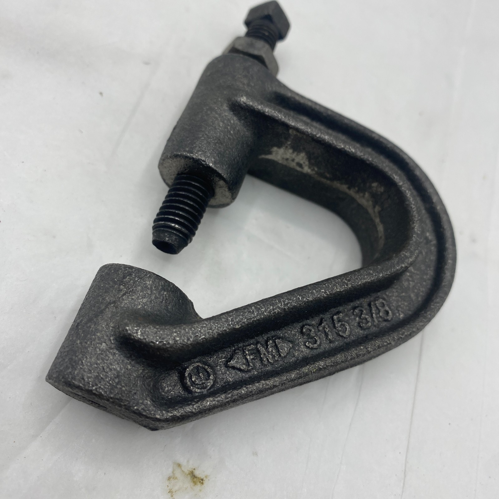 Erico Caddy 315 Malleable Iron Purlin Clamp Beam Vent 3/8"Rod