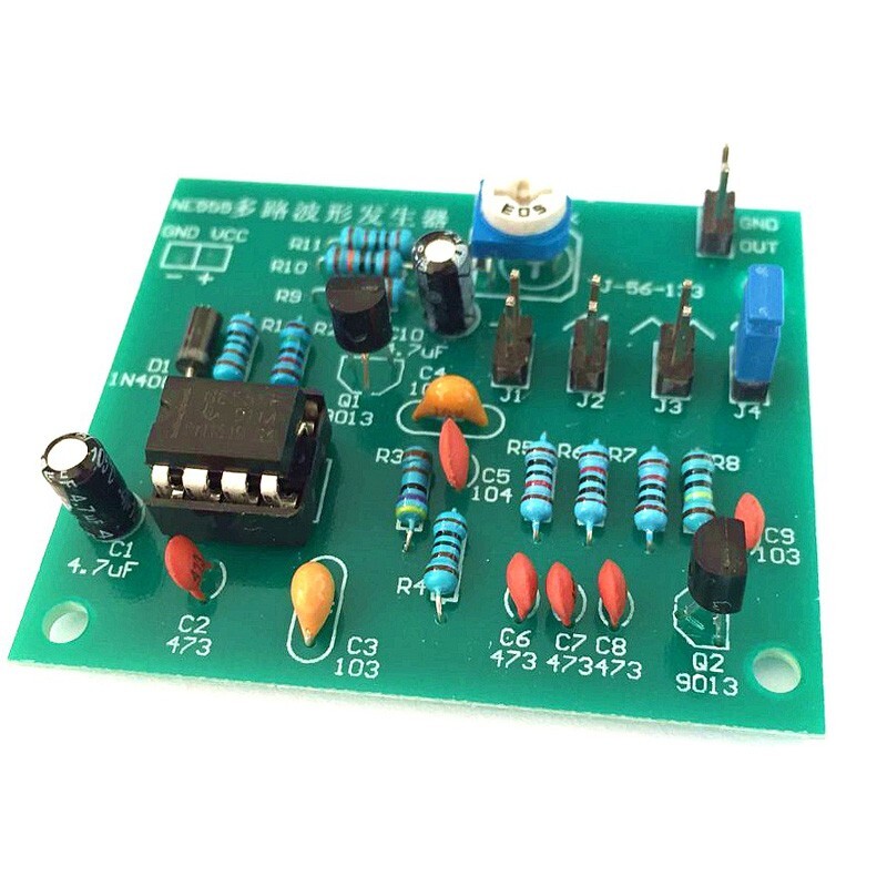 Waveform Multi-channel Ne555 Triangle Sine Module Kits For Electronic Generator