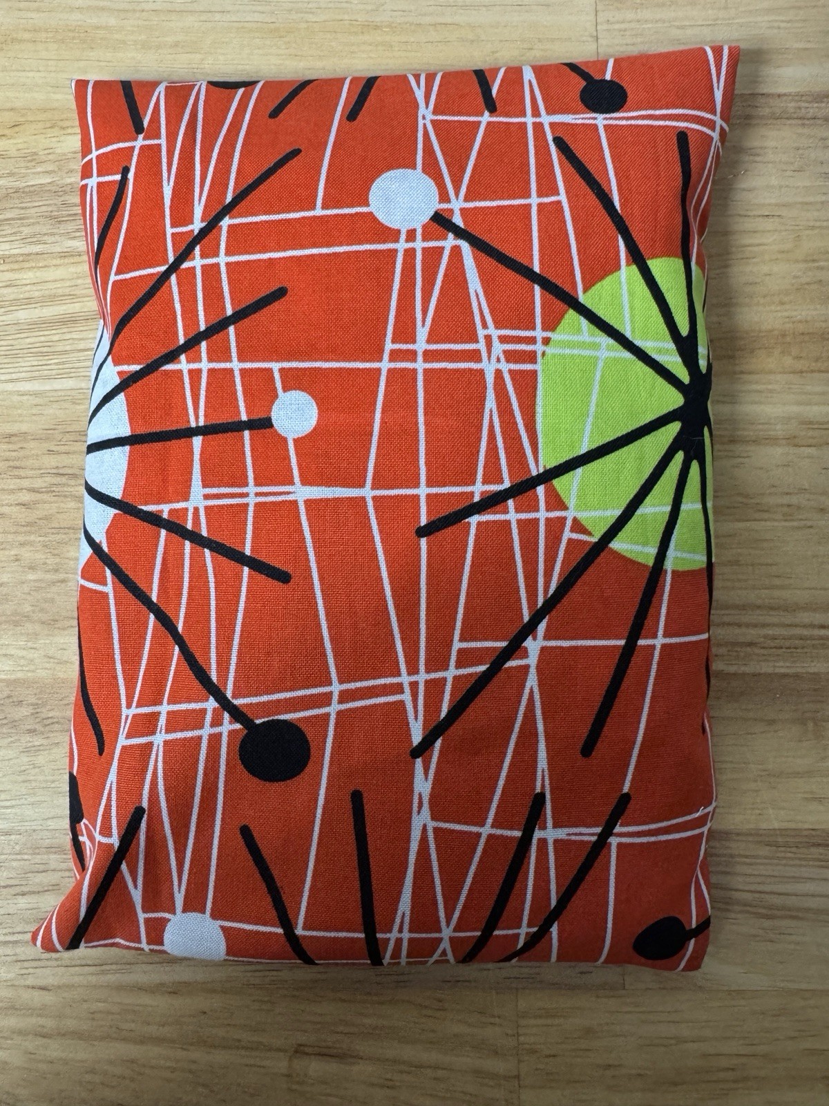 New HOT COLD PACK Rice Bag THERAPY Microwave Heating Pad Gift Atomic Modern