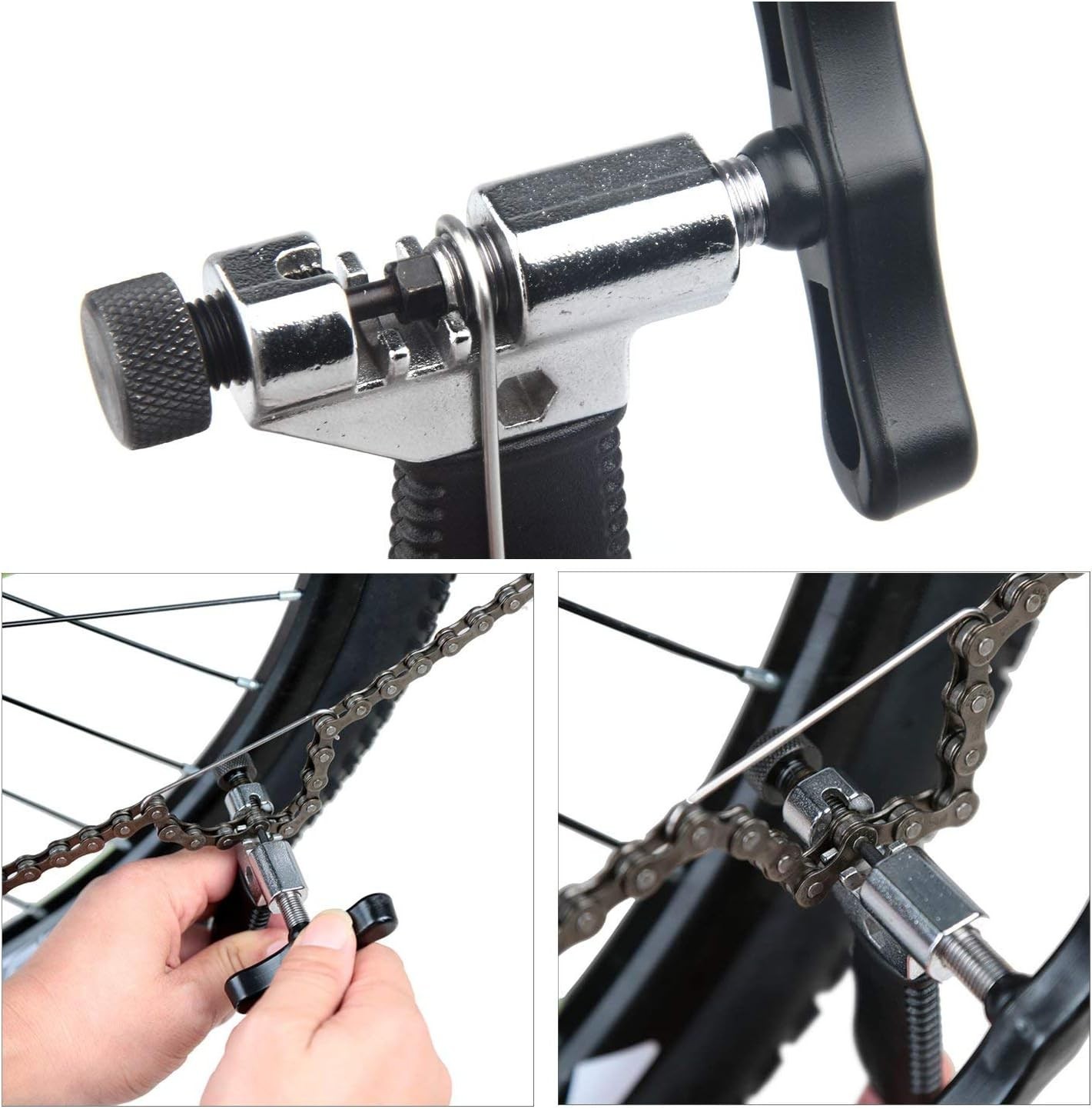 Versatile Chain Breaker and Installer Kit – Fits 7/8/9/10 Speed Bicycle Chains