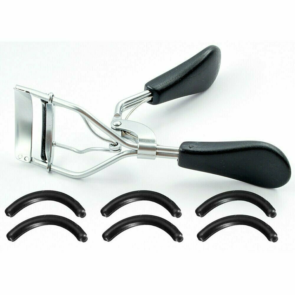 Eyelash Curler with 6 Pcs Refill Pads