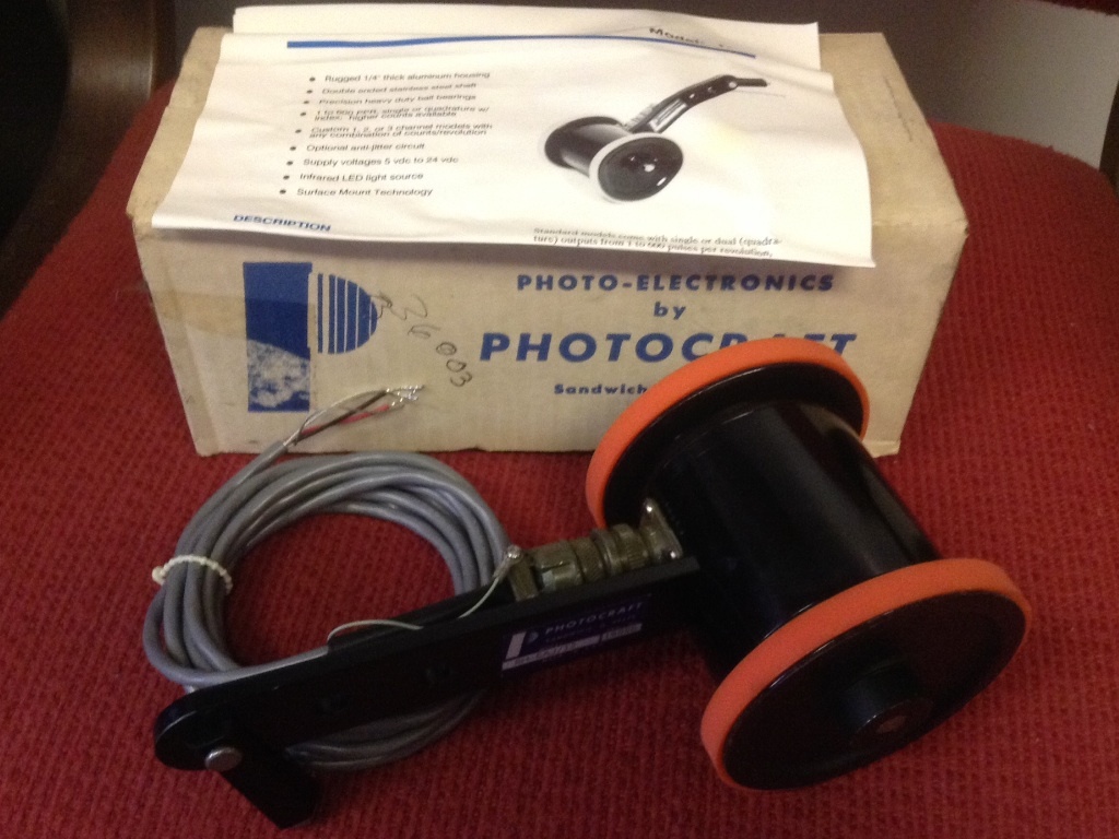 Photocraft Incremental Encoder - Model # RH-6AJ/12 - NEW