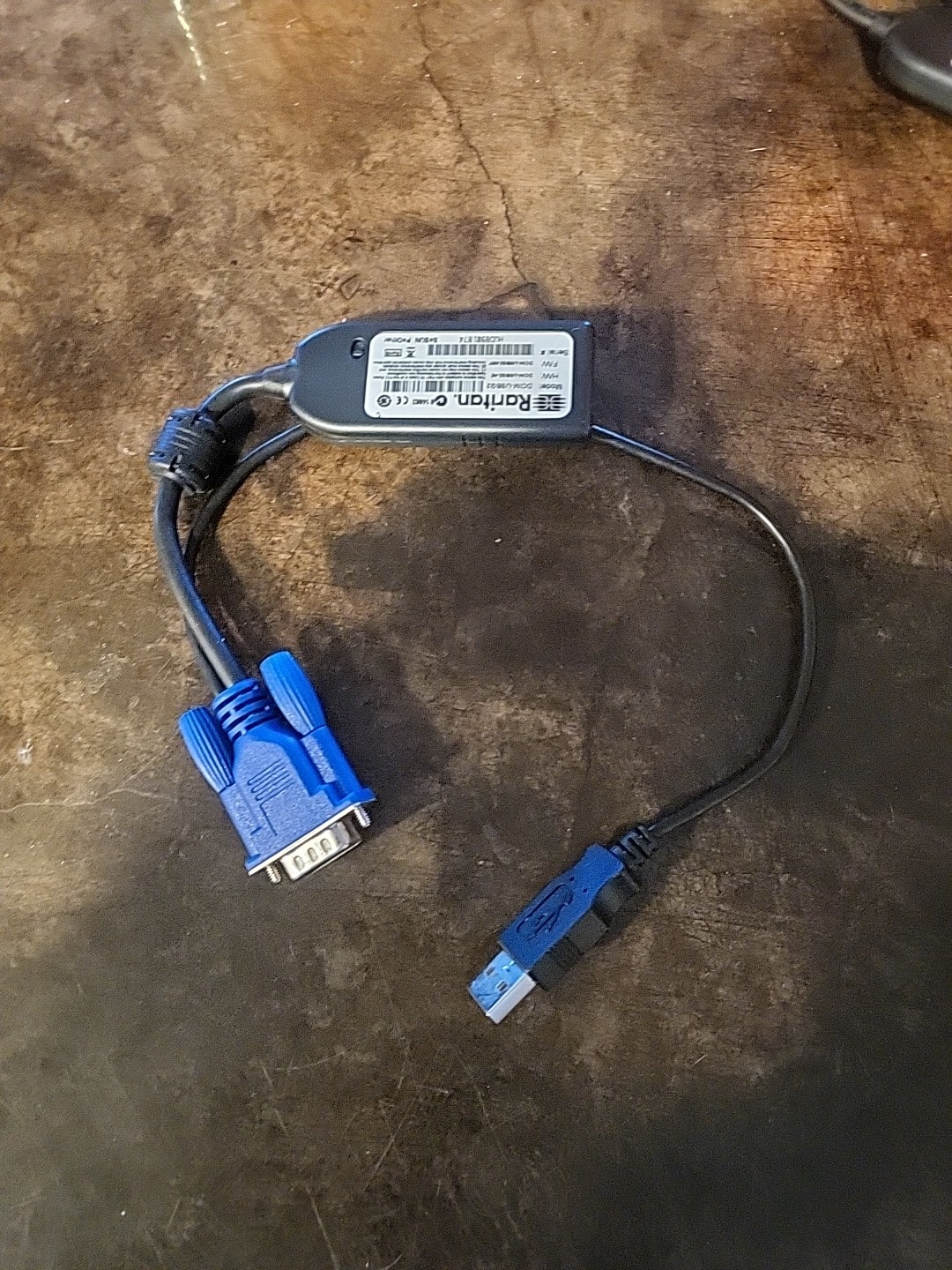 HP KVM USB Interface Adapter Cable, Part No: 396633-001