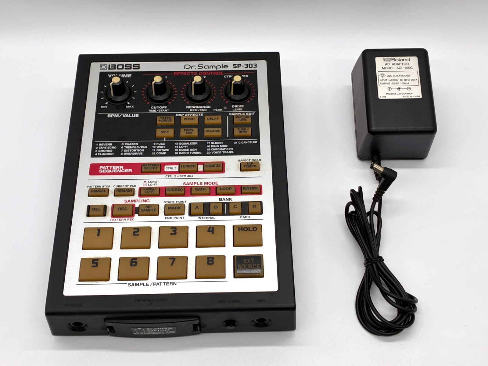 Roland / Boss SP-303 Dr.Sampler w/ Power Supply [Excellent+] from Japan #114