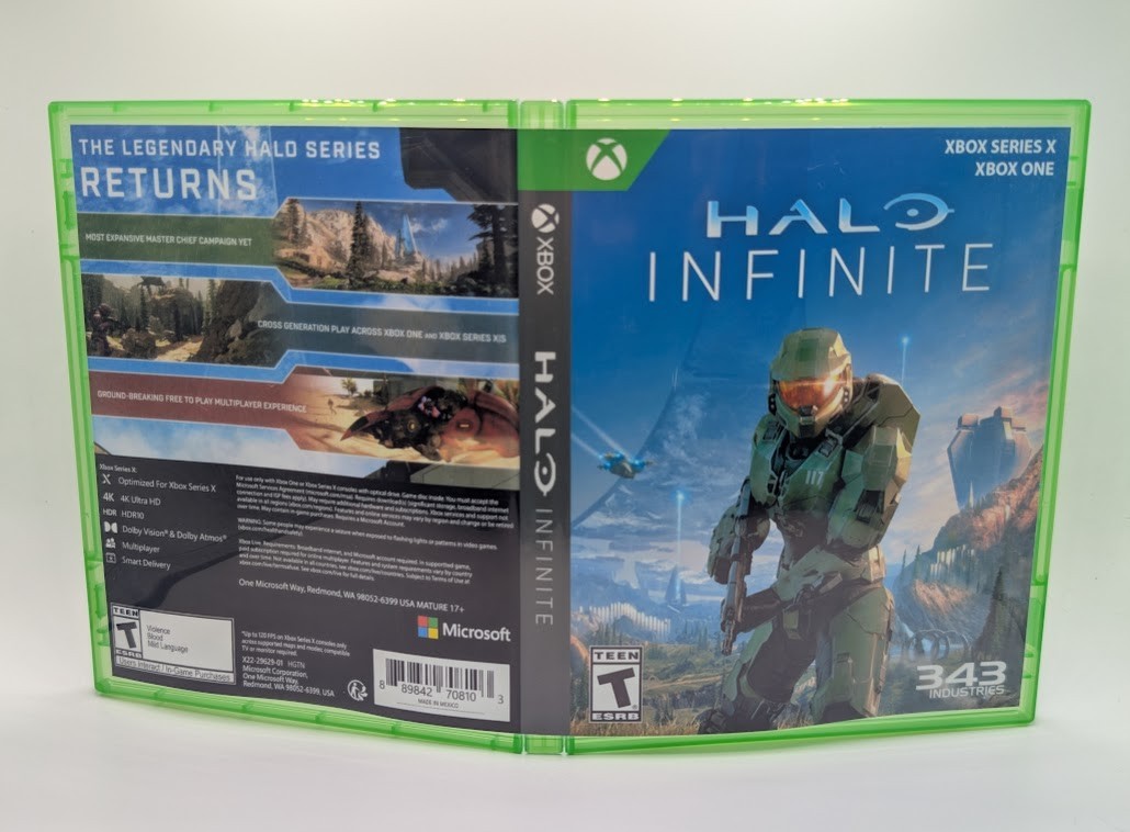 Halo Infinite - Xbox Series X Empty Game Case(No Game)
