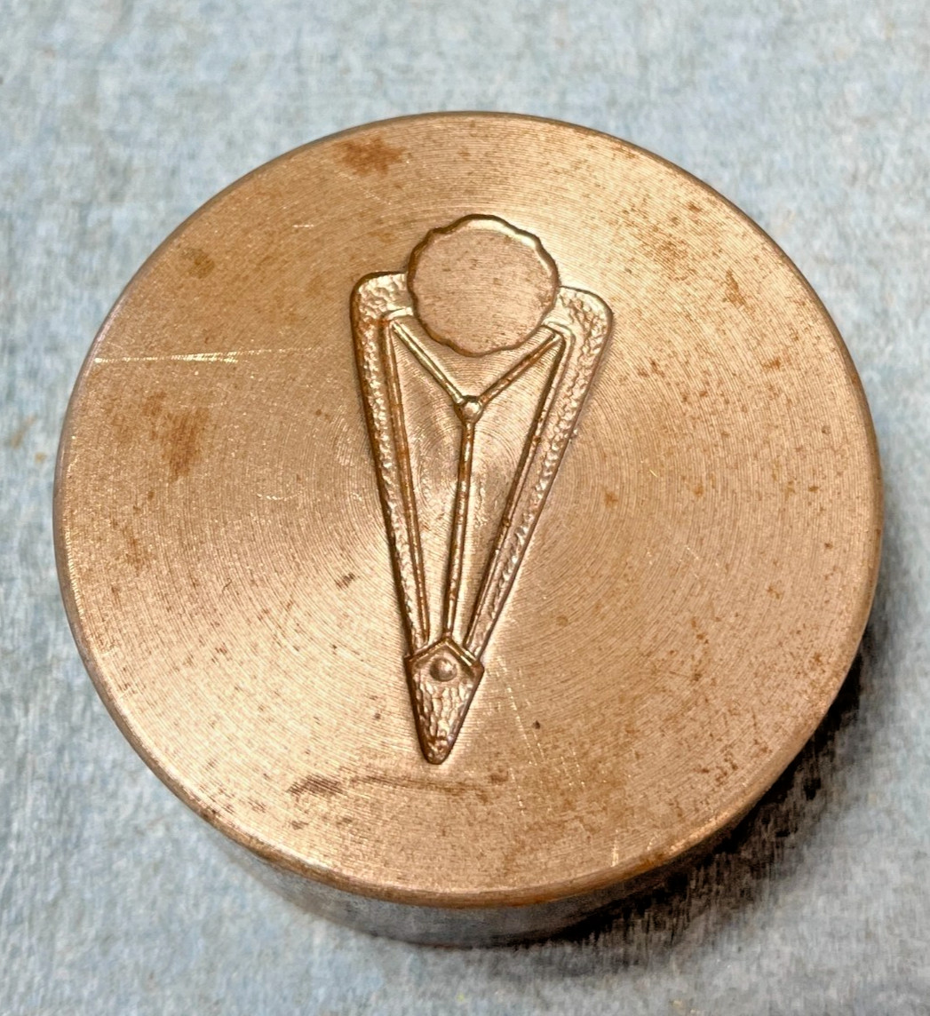 Impression Die nouveau earring Design Jewelry Tools Potter USA AD256