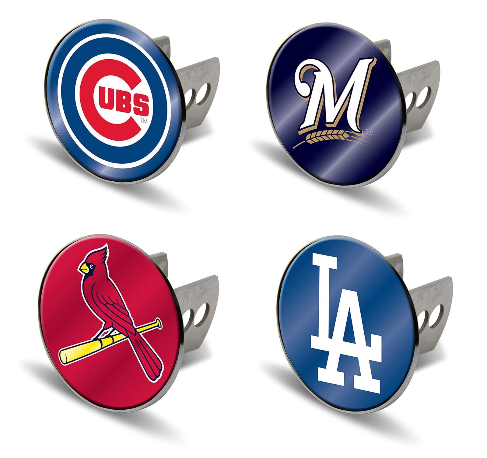Laser Trailer Hitch Receiver Cover - MLB - Pick Your Team