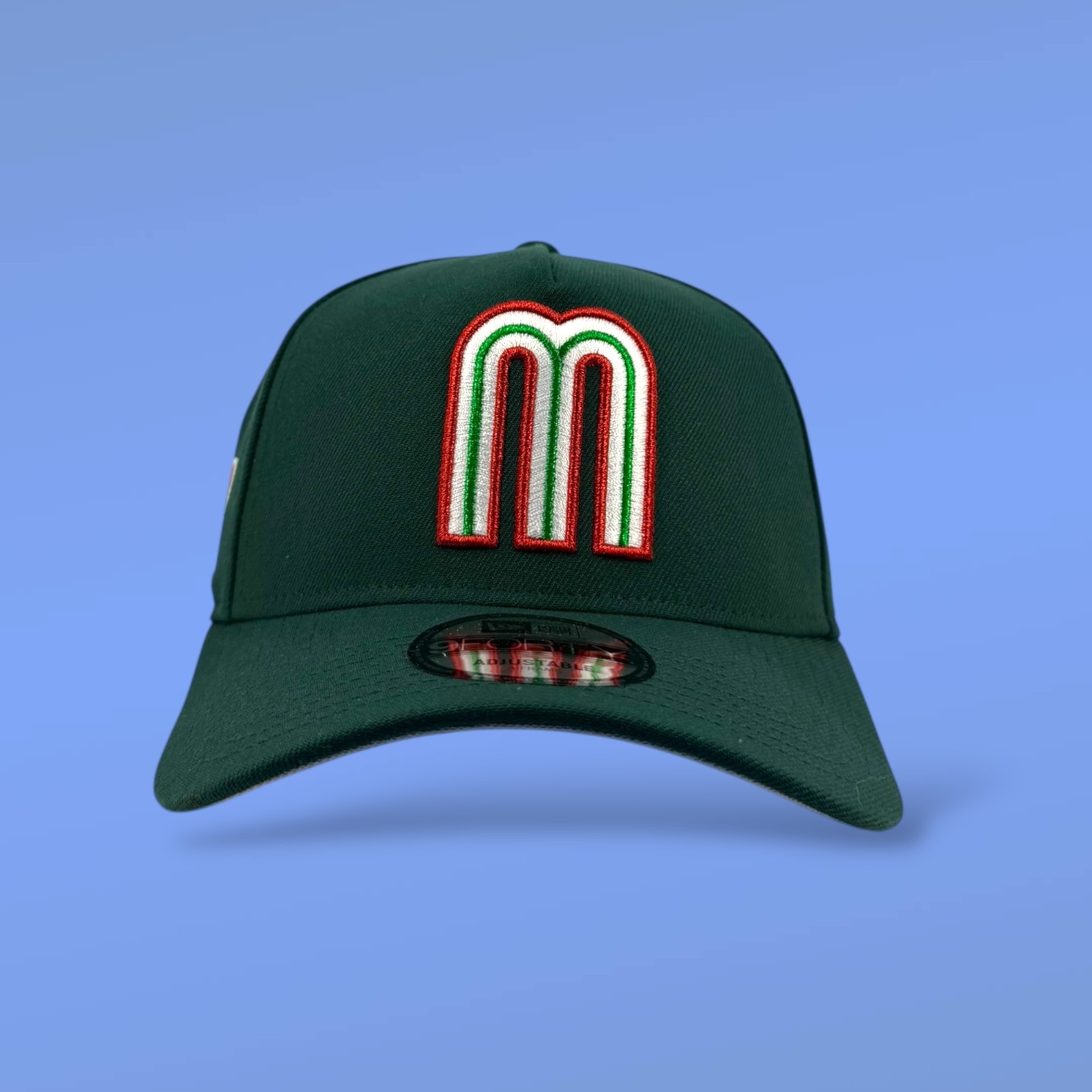 New Era 9Forty Snapback WBC Mexico Dark Green - Gray UV - OSFM - NWT