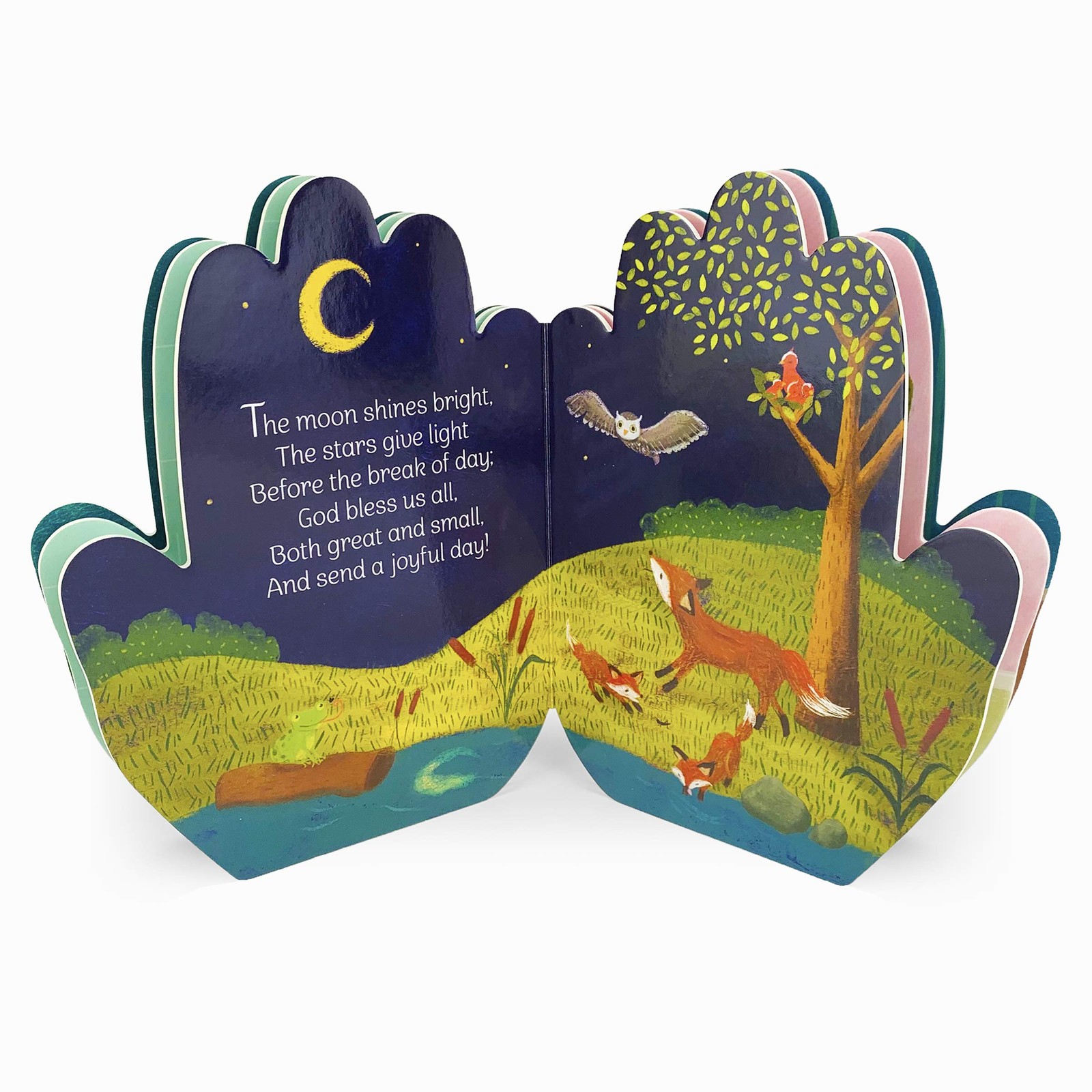 Goodnight God Bedtime Prayers Praying Hands Board Book - Gift for Easter, Christ