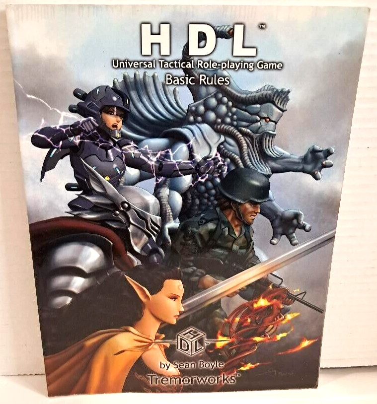 HDL Universal Tactical Role-playing Game: Basic Rules by Sean Boyle B1