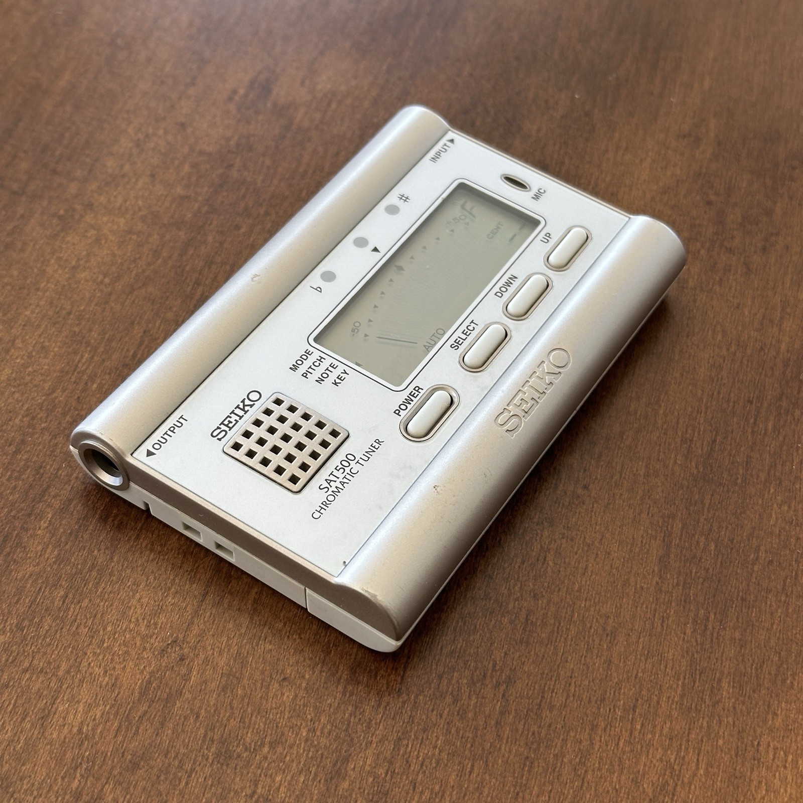 ⭐ SEIKO SAT100 SAT500 Digital Guitar And Bass Tuner -Tested Working ⭐