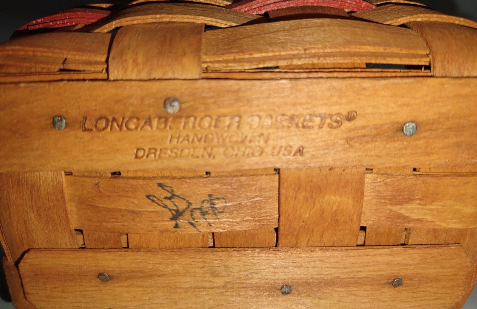 Longaberger Sweetheart Series 1990