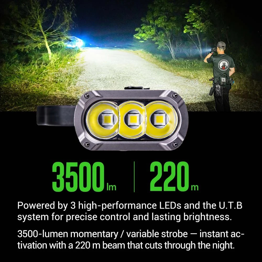NEXTORCH TA70 Ultra-Slim Tactical EDC Flashlight
