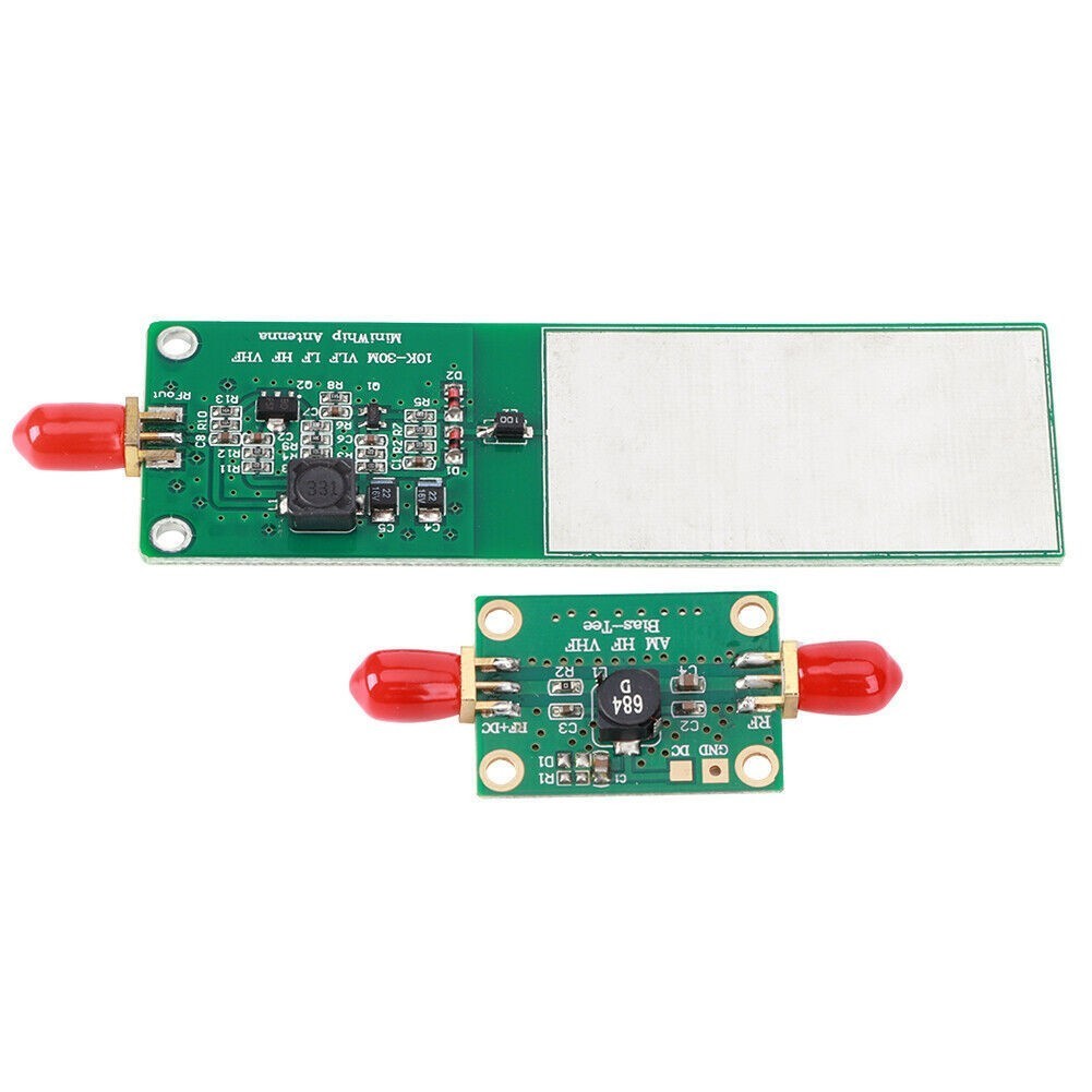 2Pcs Mini‑Whip Active Antenna RTL‑SDR Short Radio Receiver Electronic