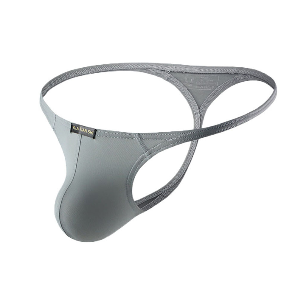 Mens Sexy G-String Briefs Thong Bikini Underwear T-Back Pouch Panties Swimwear