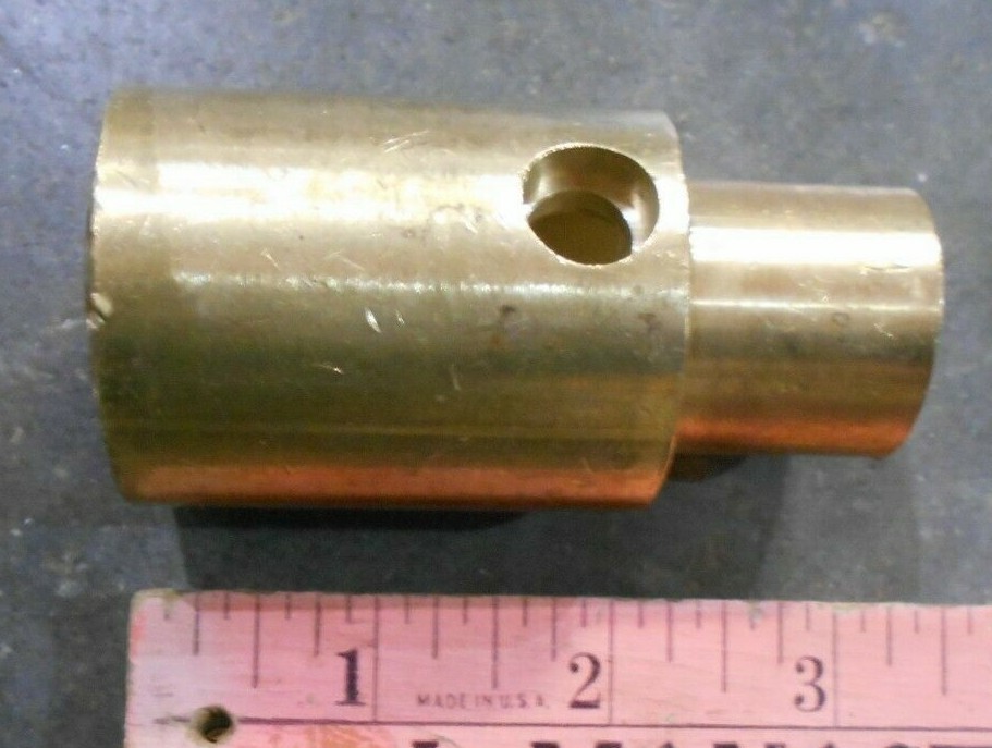 HVAC Brass Auxiliary Side Connection Nozzle (EC8-2)