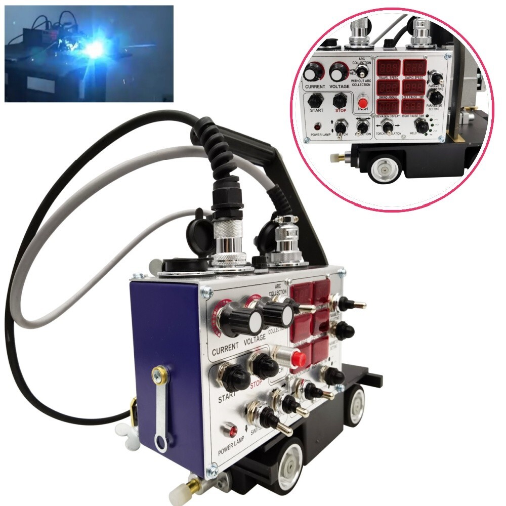 1.57"Swing Auto Welding Trolley Weaving Welding Carriage Portable Alloy Welding