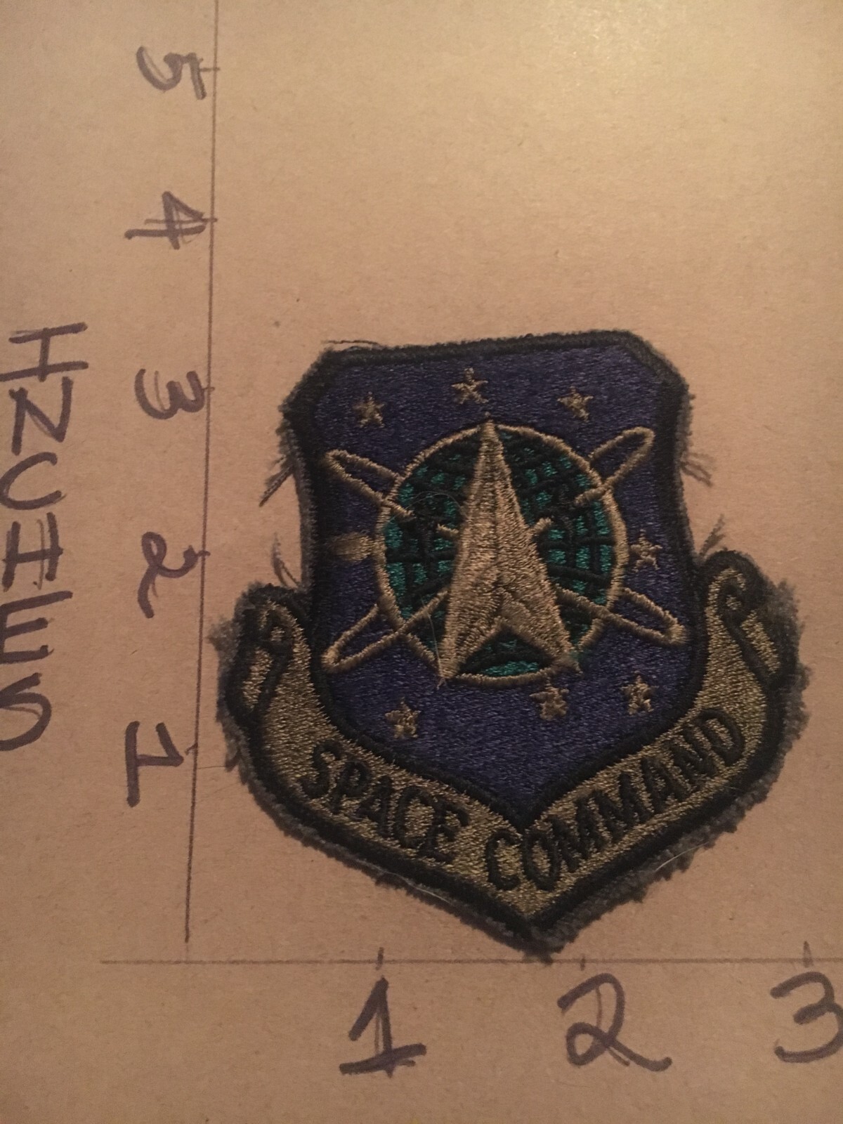 USAF Space Command Squadron subdued patch 5/15/25 variant 2