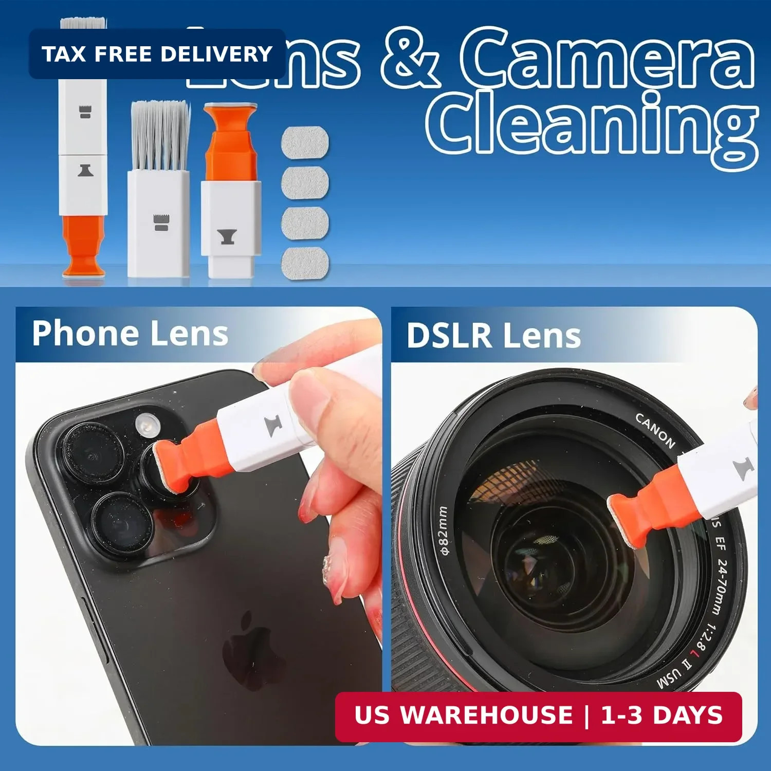 Upgraded Keyboard Cleaning Kit, 13-in-1 Electronics Cleaner Tool with Dust Clean