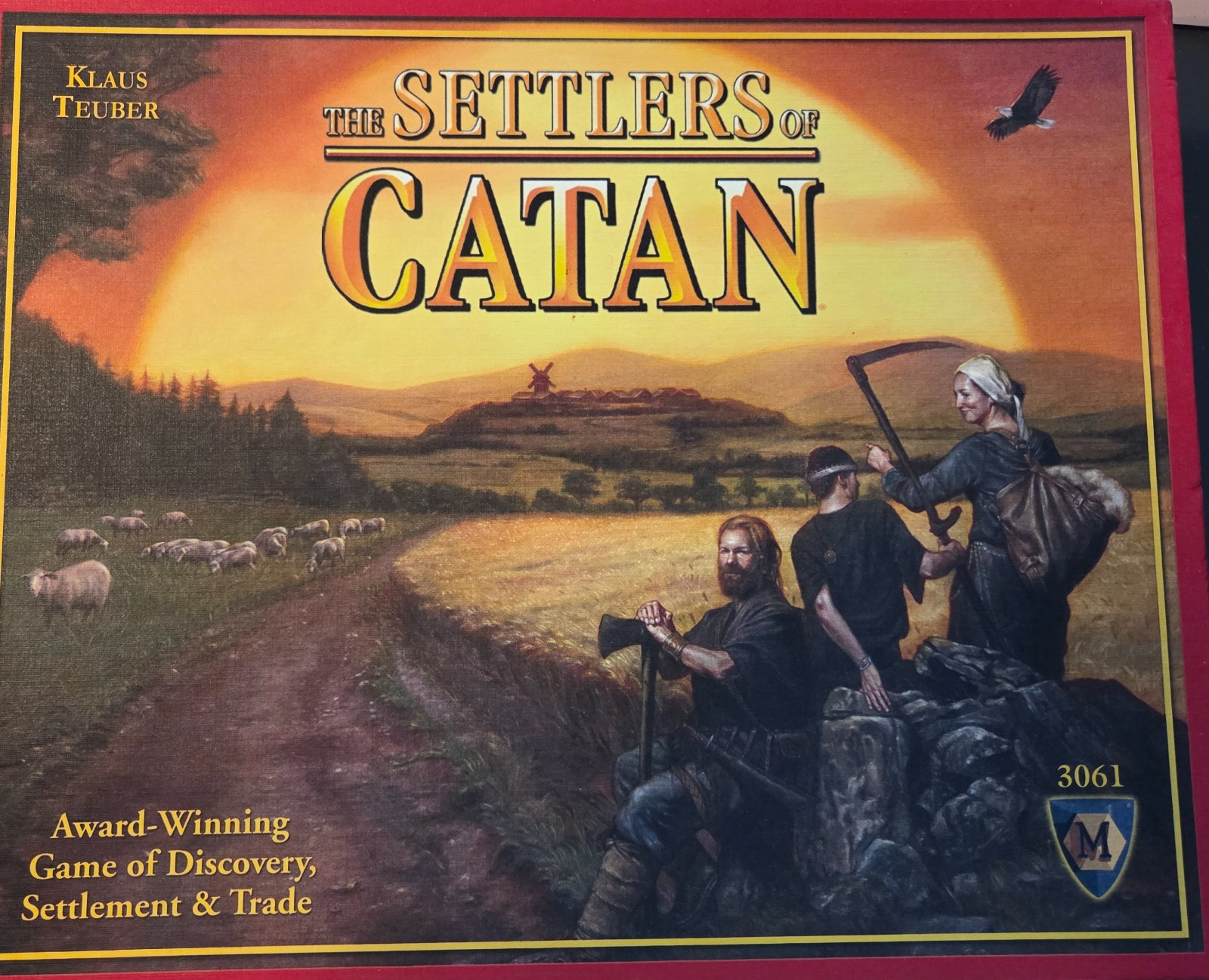 The Settlers of Catan #3061 4th Edition Individual Game Replacement Pieces