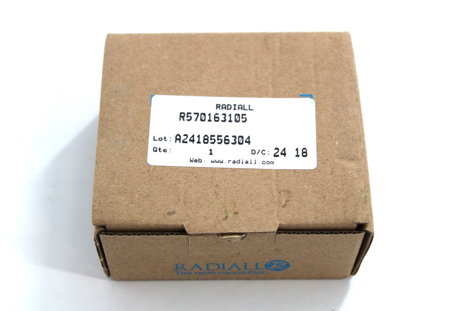 Radiall R570163105 Coaxial Switches SPDT Ramses N 12.4GHz Latching 28Vdc - NEW