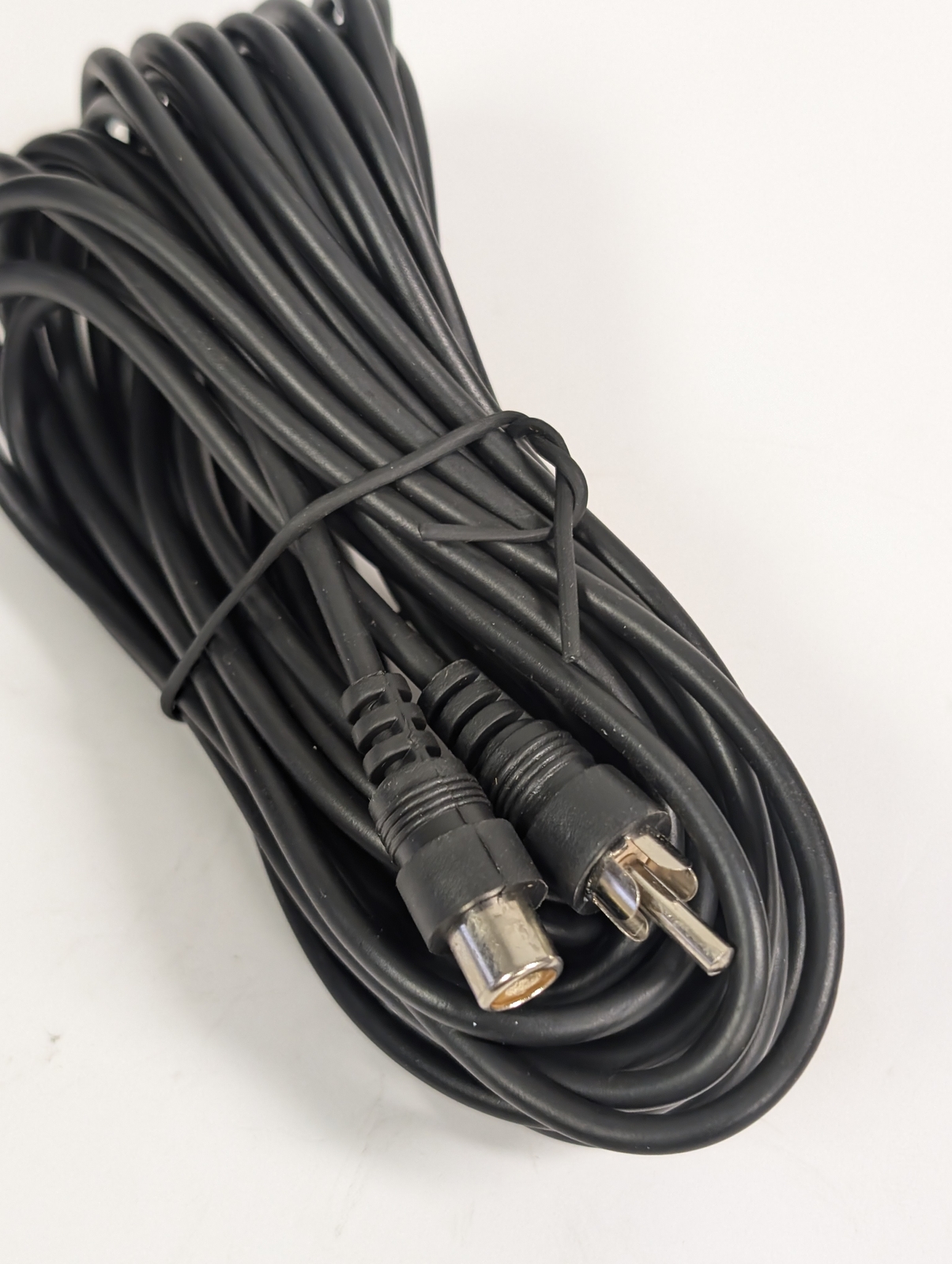 25 FOOT SHIELDED RCA PLUG TO RCA JACK EXTENSION CABLE