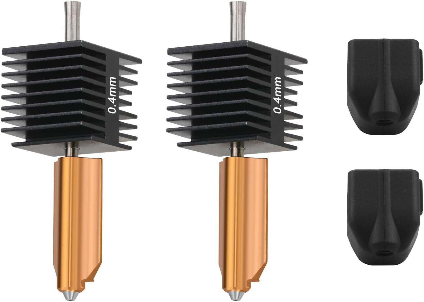 AD5X Hotend Kit, Integrated Dual Metal Nozzle Hot End, Quick-Detachable Throat H