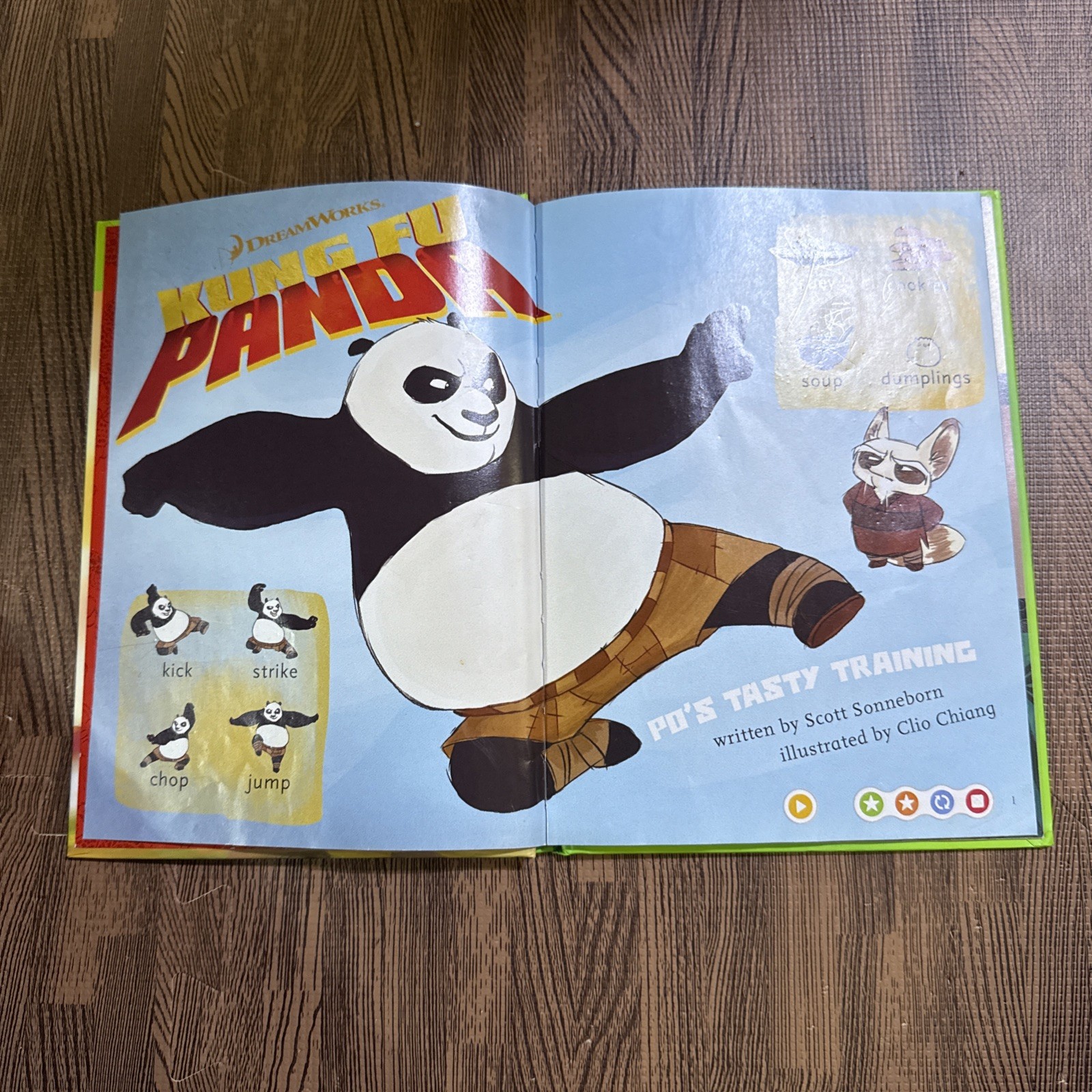 LeapFrog Tag + LeapReader book — KUNG FU PANDA: PO’S TASTY TRAINING 🐼