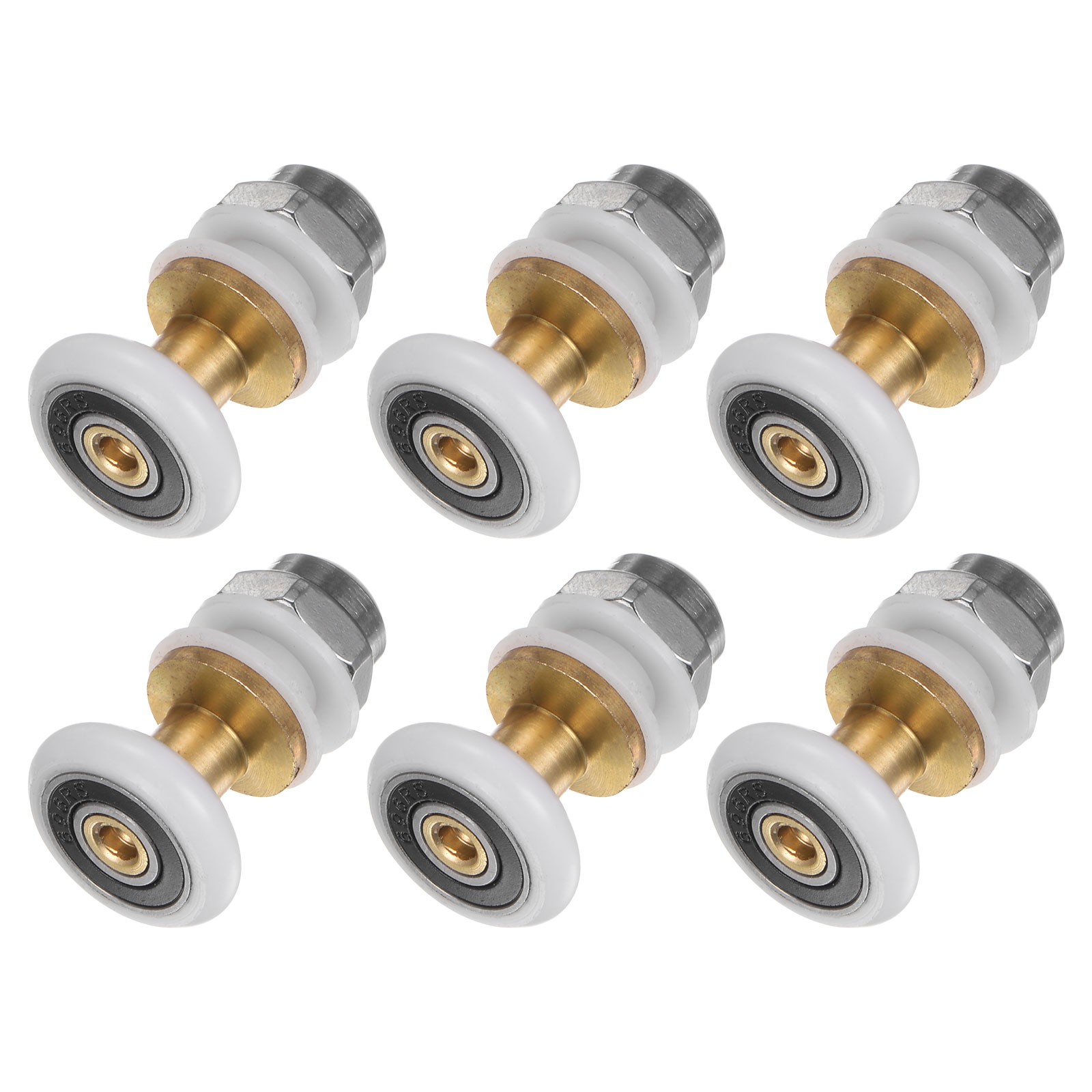 Shower Door Roller Wheel 20mm Bathroom Glass Sliding Door Runner 6pcs