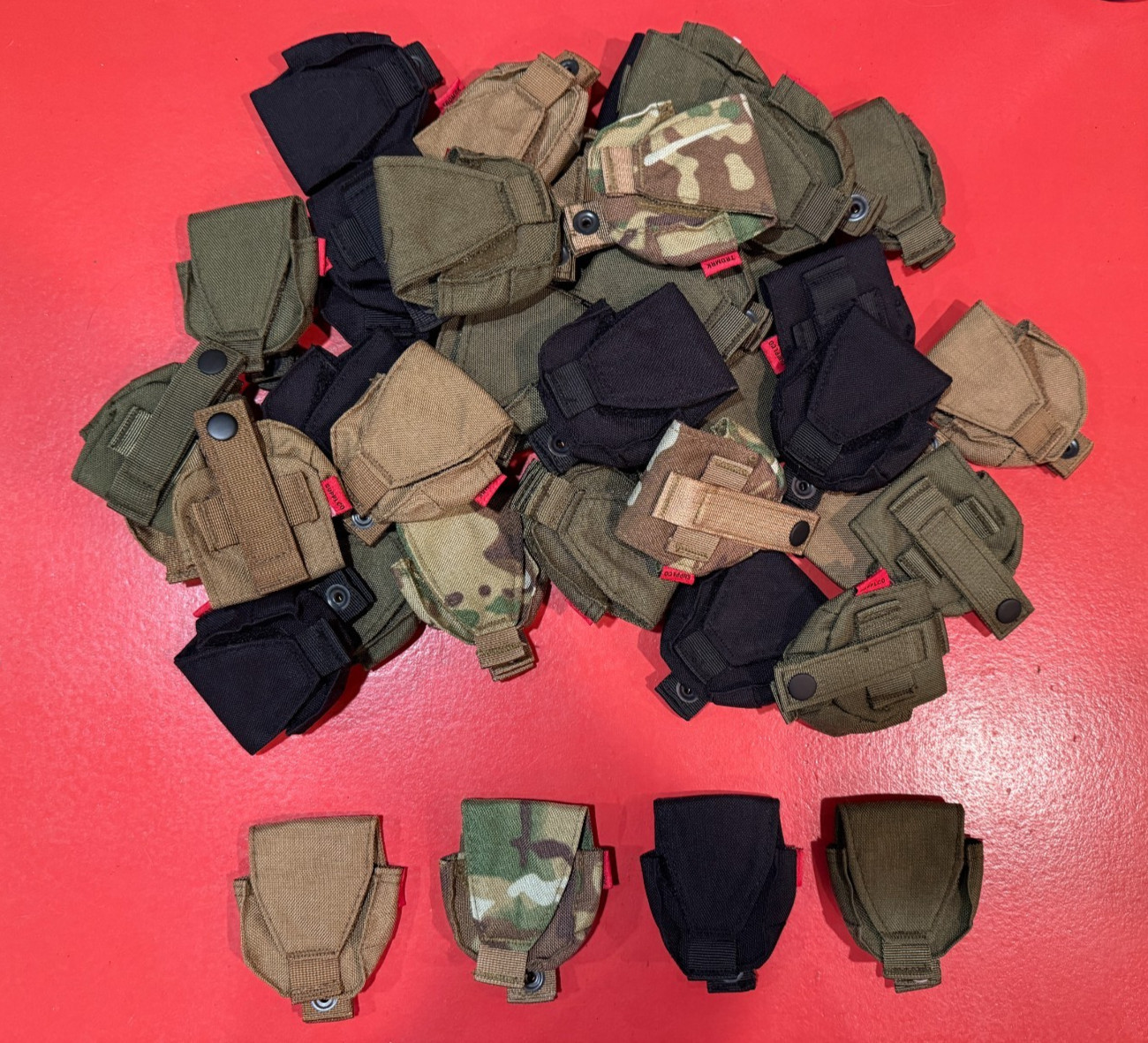 SUPPLCO Tactical MOLLE Dip Can Compass Small Pouch Nylon Hook & Loop Closure NEW