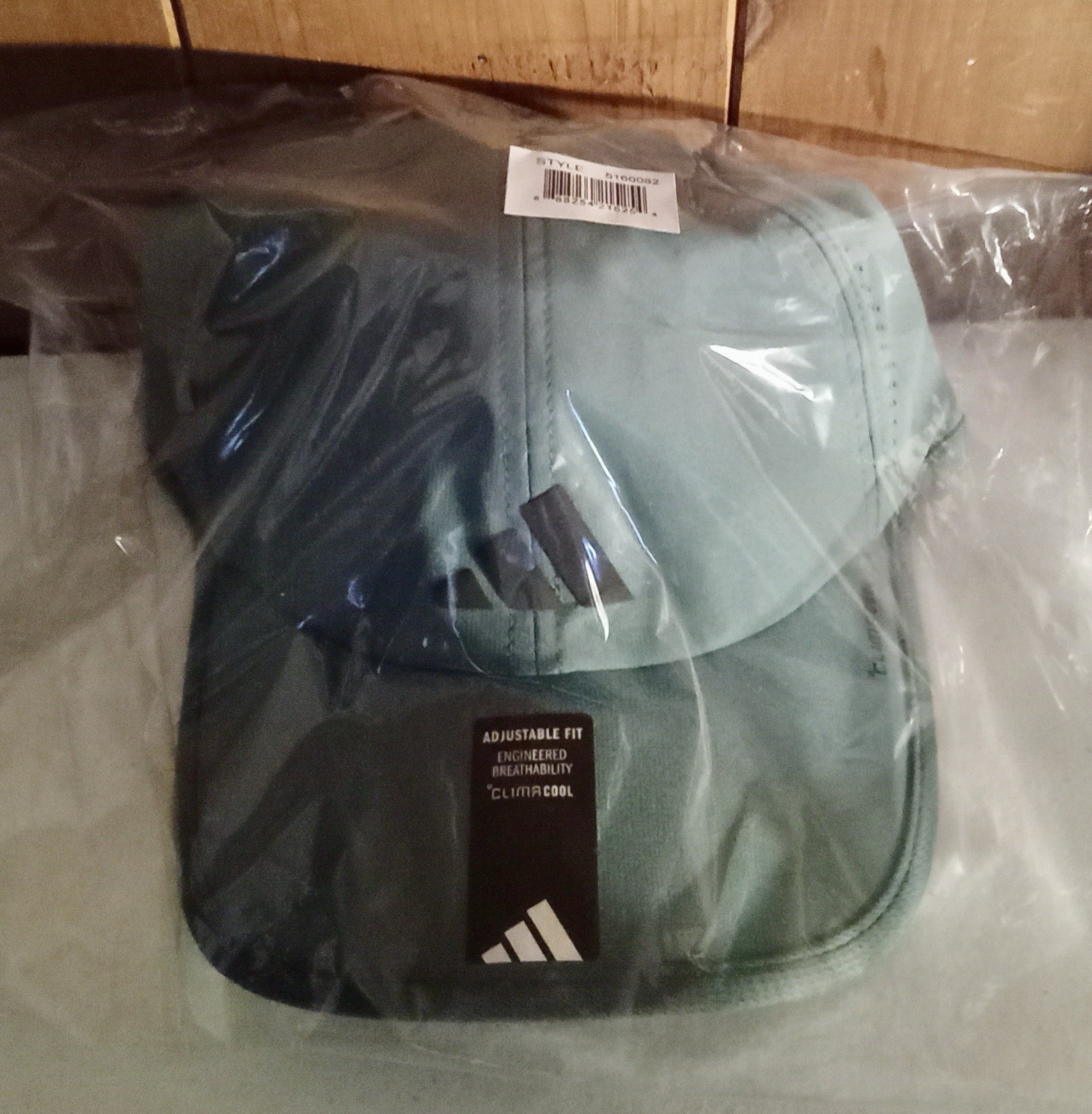 ADIDAS Superlite 3 Men’s Hat Cap Preloved Teal Green/Black JK5395 ClimaCool NEW