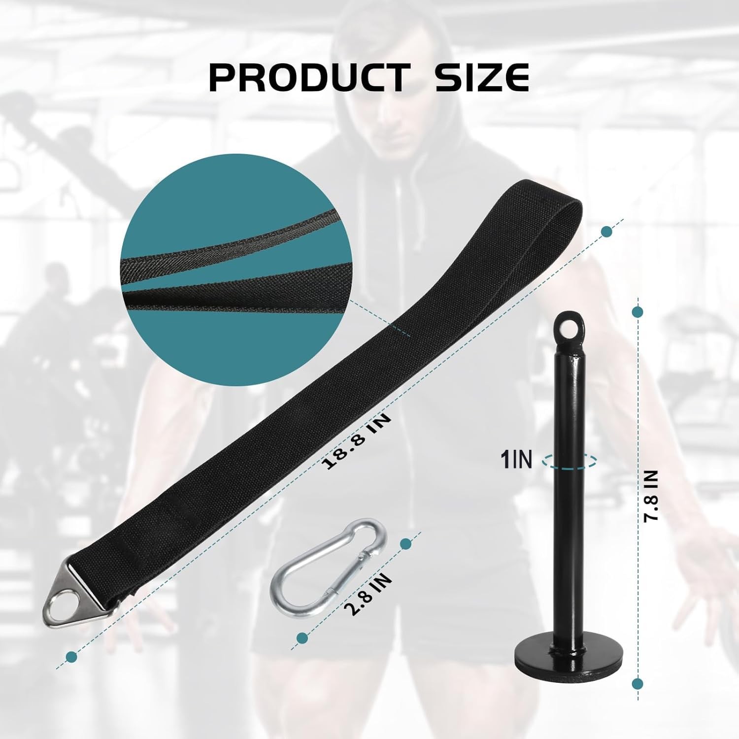 Arm Wrestling Training Strap Belt: Arm Hand Grip Finger Wrist Forearm Exercis...