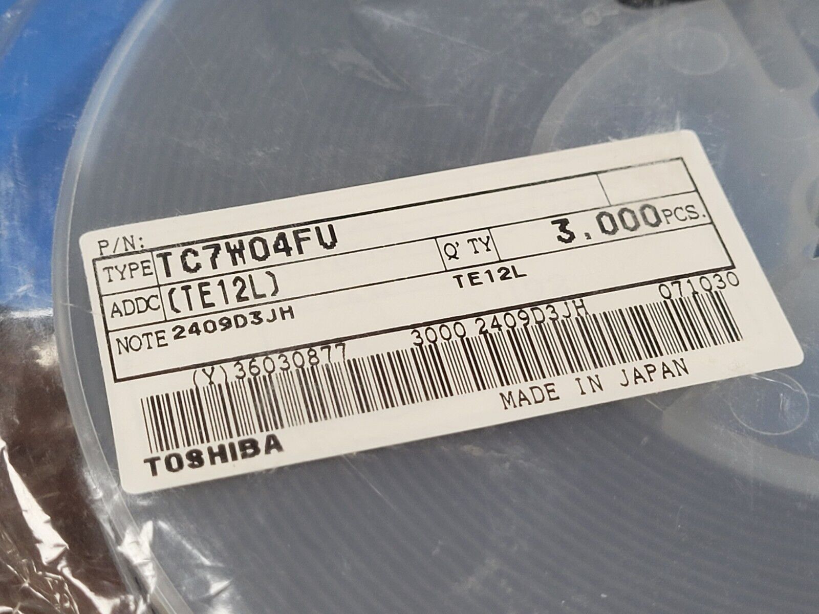 (5 PCS) TC7W04FU(TE12L) TOSHIBA Inverter IC 3 Channel 8-SSOP
