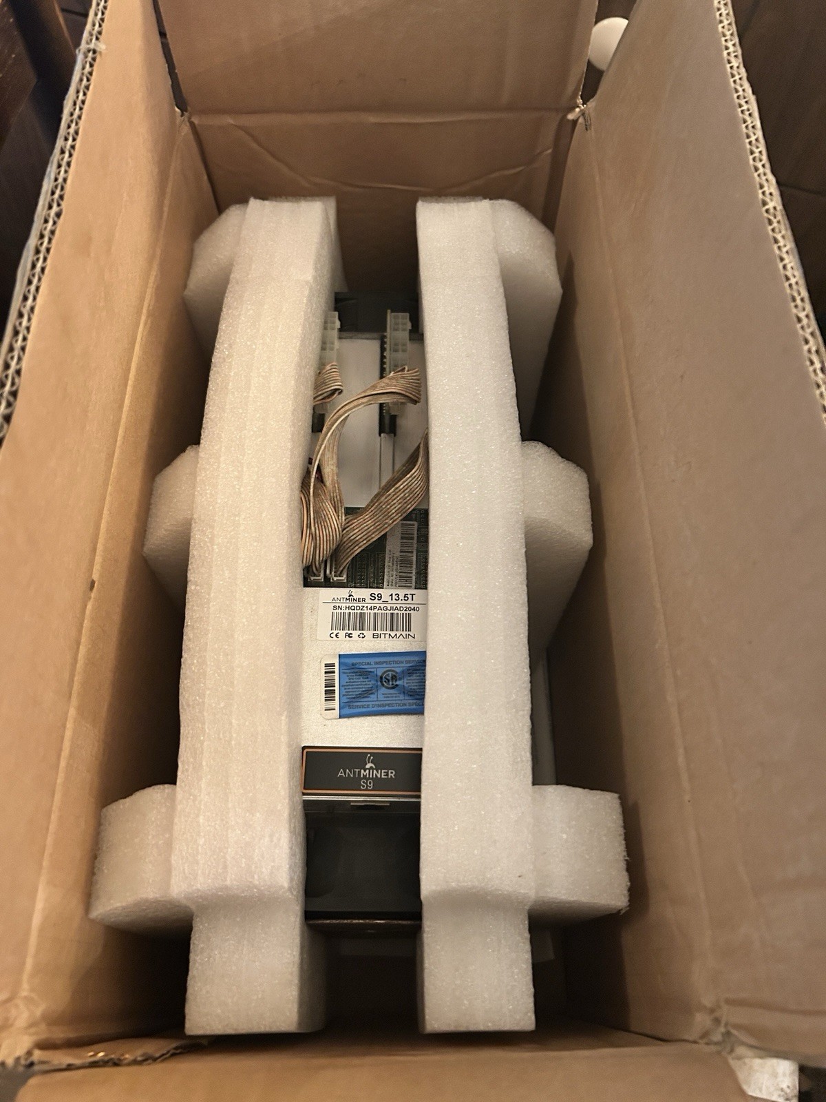 Antminer S9 Tested Working Condition. Selling without PSU