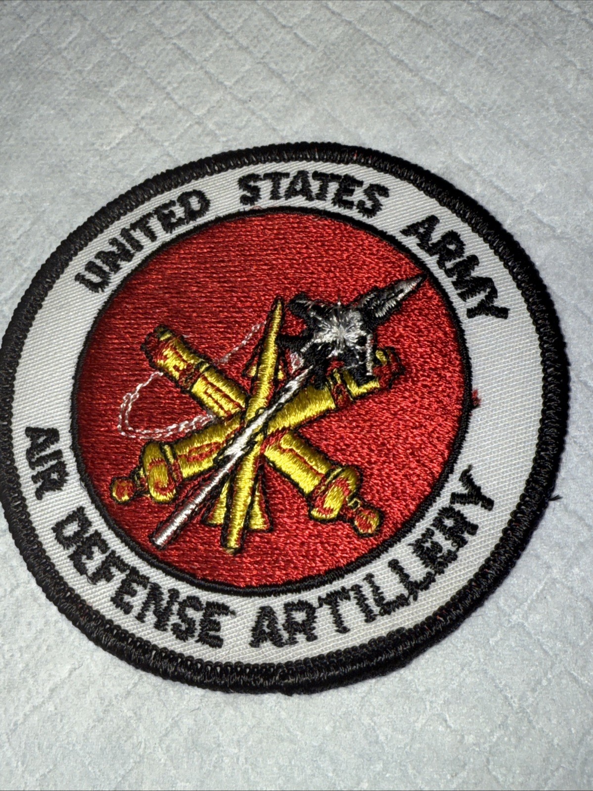AIR DEFENSE ARTILLERY, UNITED STATES ARMY military patch #358