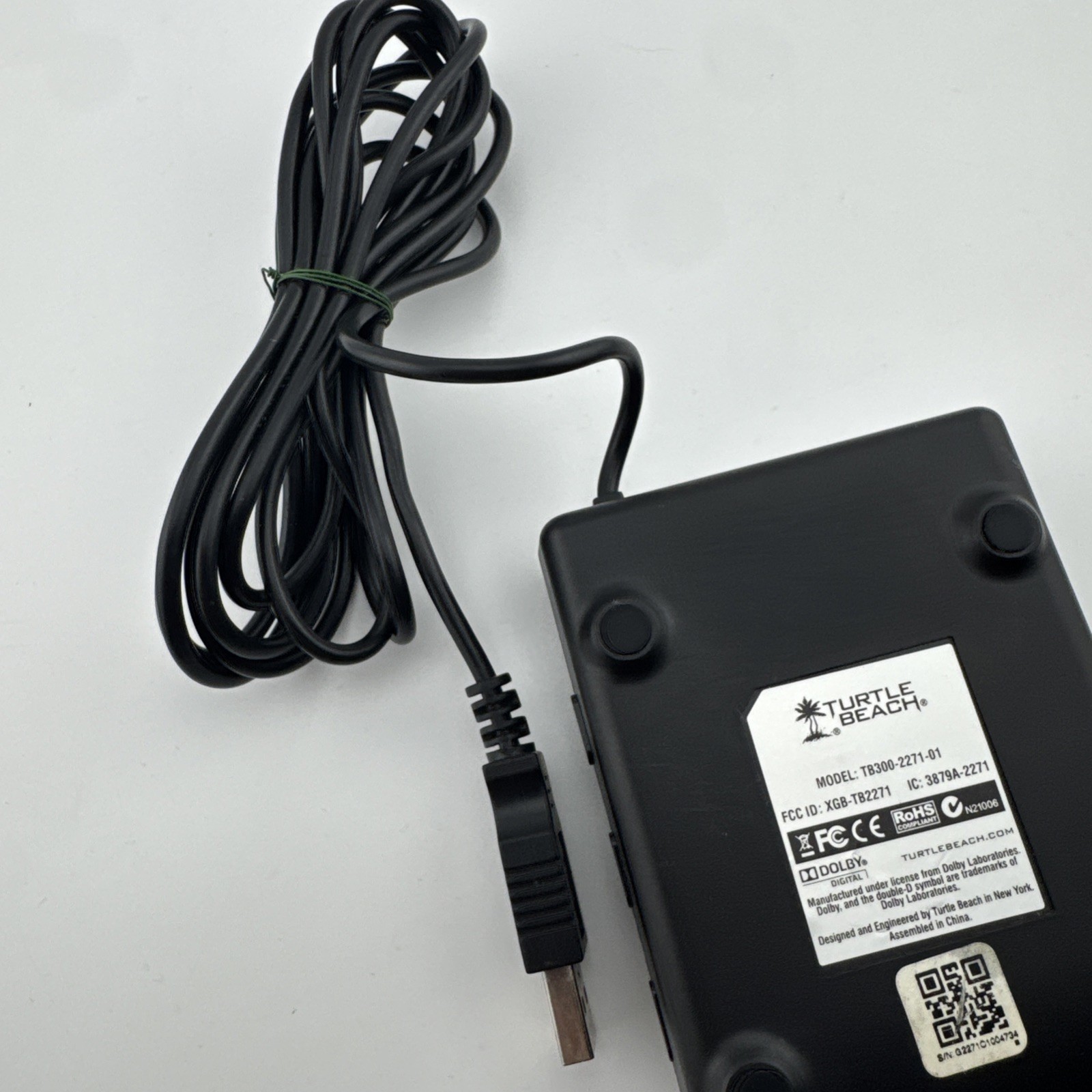 Turtle Beach Wireless USB Reciever Model TB300-2271-01
