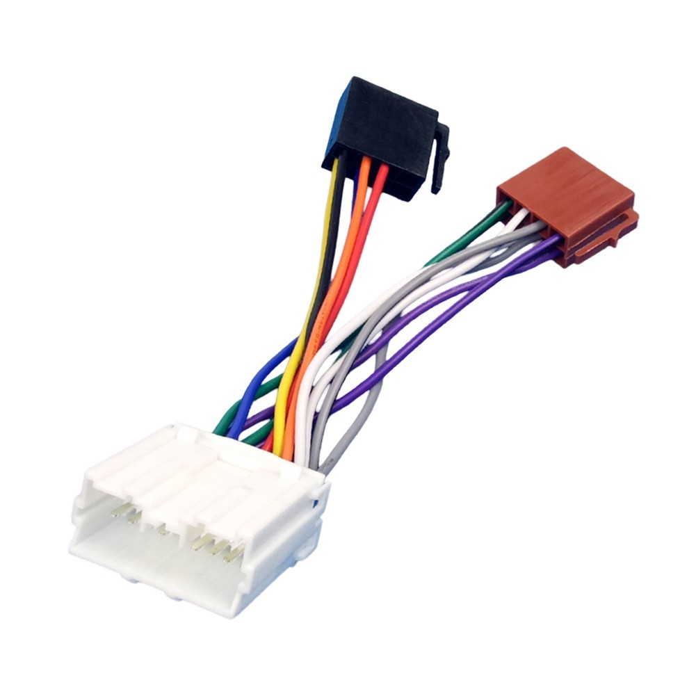For Mitsubishi to for iso Radio Harness Adapter Quick Connect 16Pin Wiring
