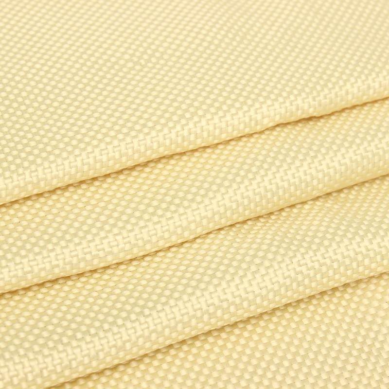 Fabric Woven Aramid Fiber Cloth Plain 100cm/39.4'' Yellow