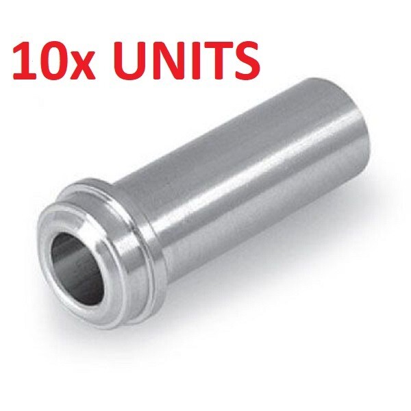 10x LOT HTC 1/4" x 1/4" Tube OD VCR High Flow Tube Gland 316L SS .873" Length
