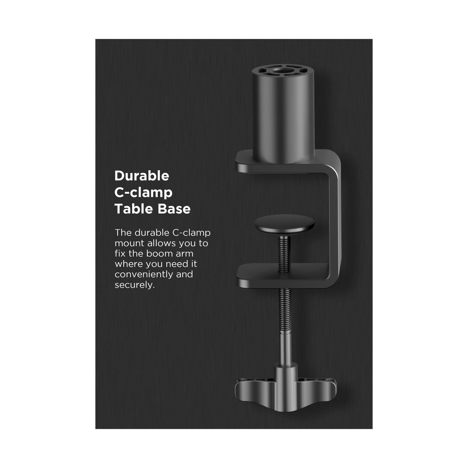 Saramonic SR-HC5 | Premium Two-Section Broadcast Studio Microphone Suspension...