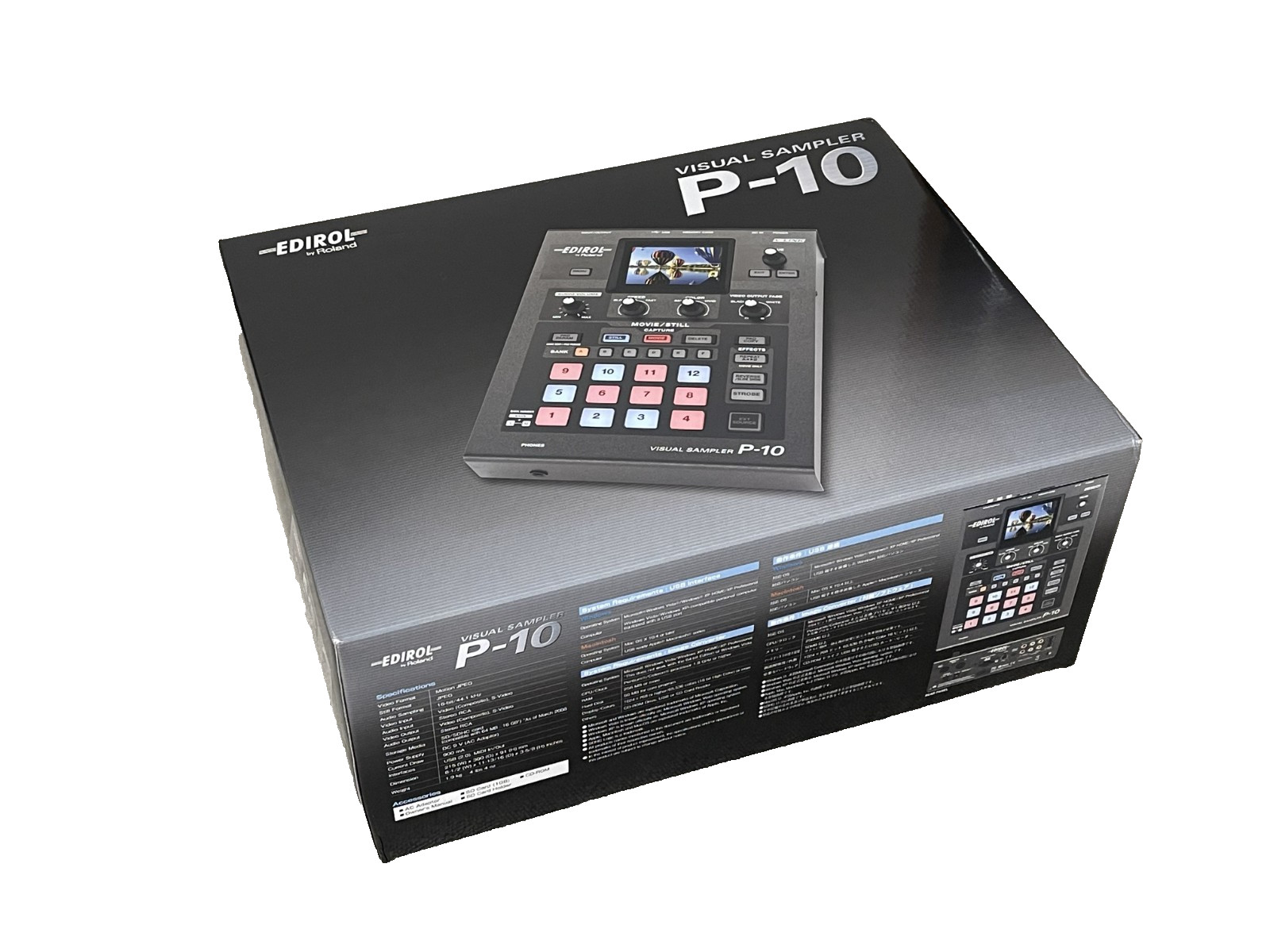 Roland Edirol P-10 Visual Sampler Video DJ VJ Performance Open Box Unused
