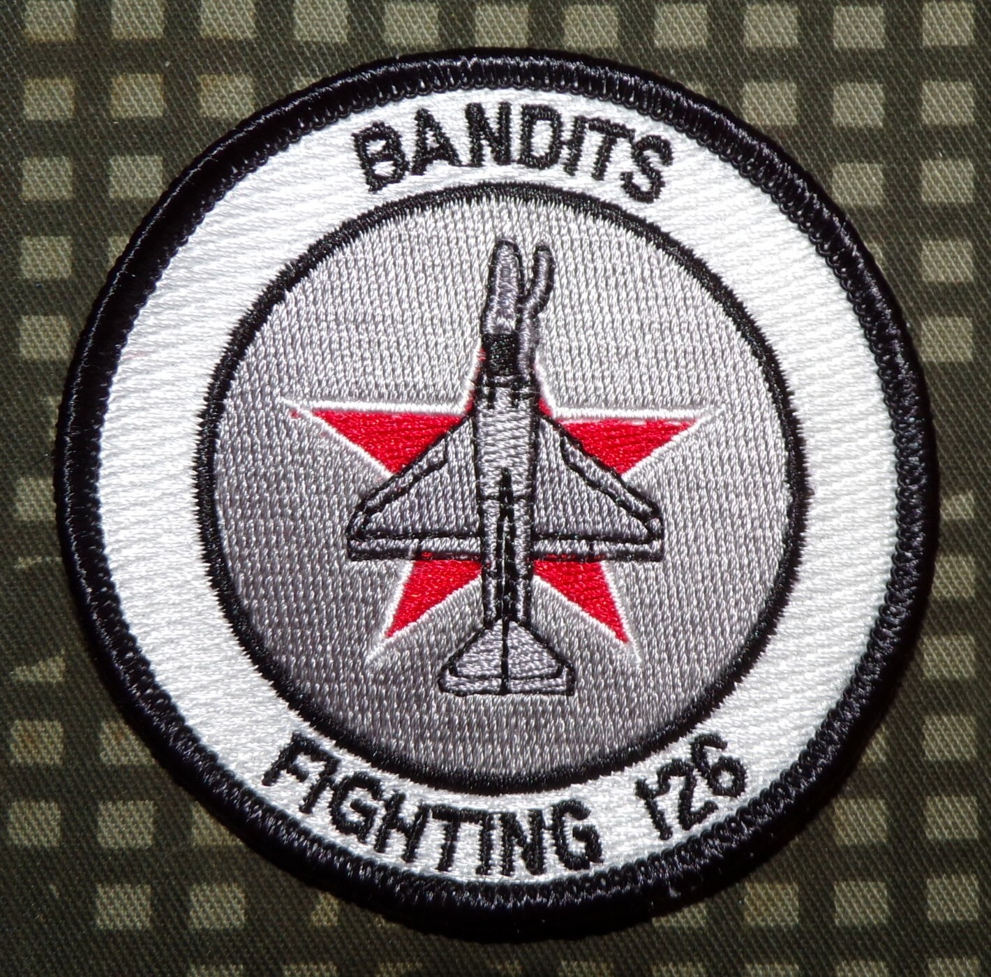 US Navy VFA-126 Strike Fighter Squadron Bandits Aggressor Squadron Patch (A-4)