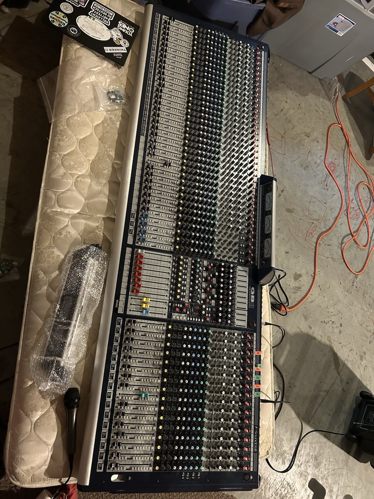 Soundcraft GB8 40 40-Channel Mono + 4-Channel Stereo Channel Mixing Console
