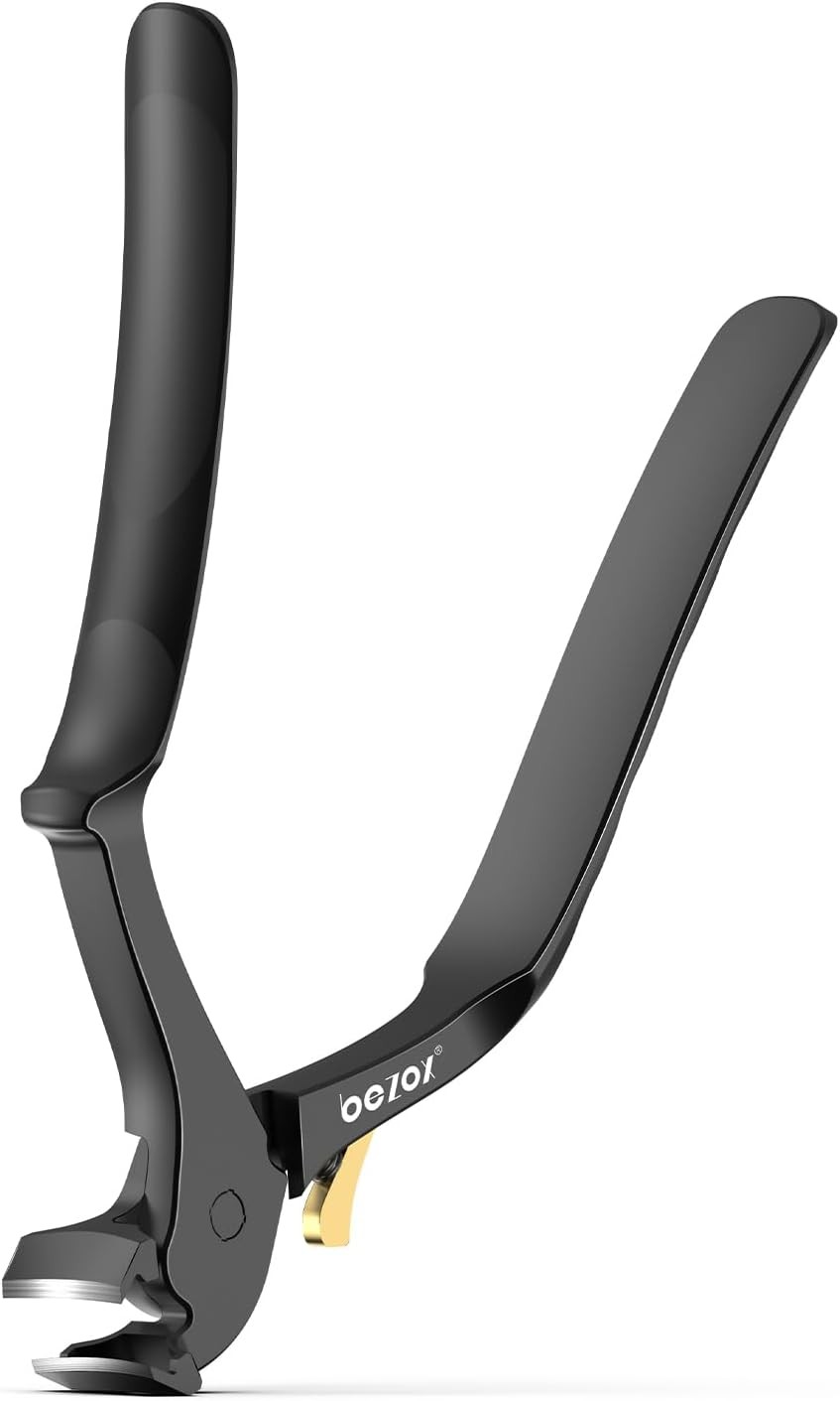 Long Handle Toenail Clippers for Seniors, Thick Nails, Black