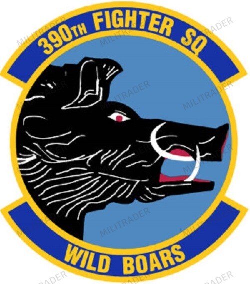 USAF 390th Fighter Squadron Self-adhesive Vinyl Decal