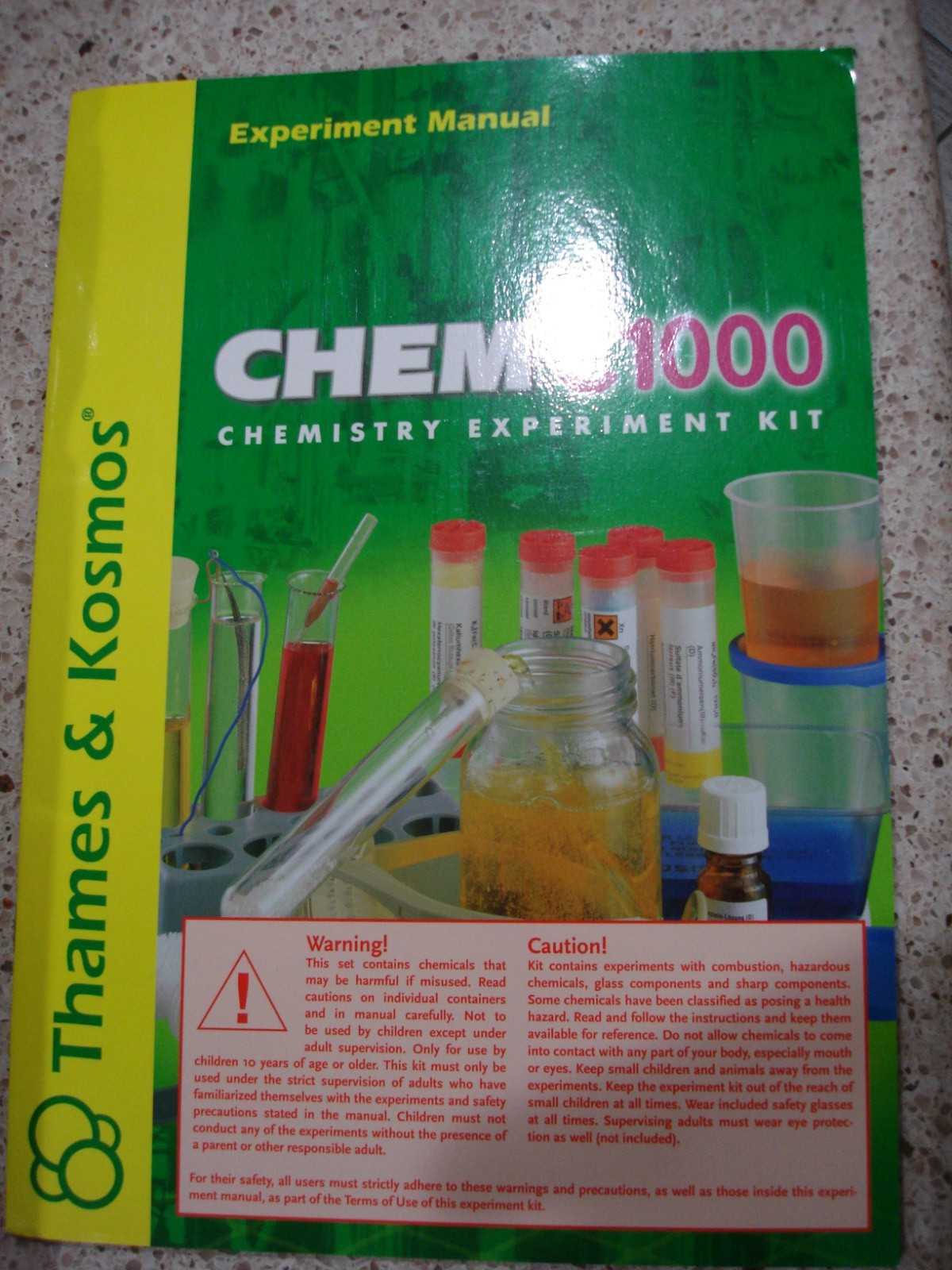 NEW/SEALED Thames & Kosmos 640118 Chem C1000 Chemistry Experiment Kit