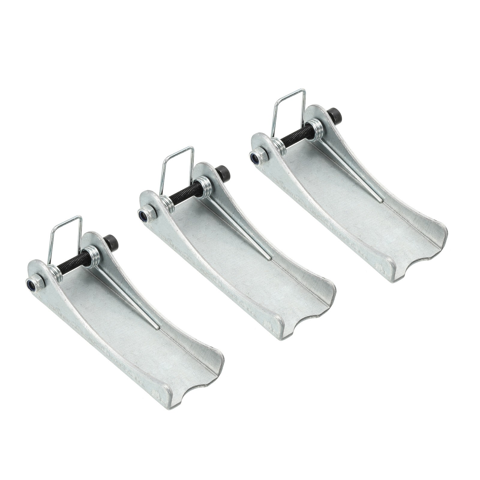 3.7 Inch Replacement Hooks Latch, 3 Pack Metal Towing Receiver Hitch, Silver