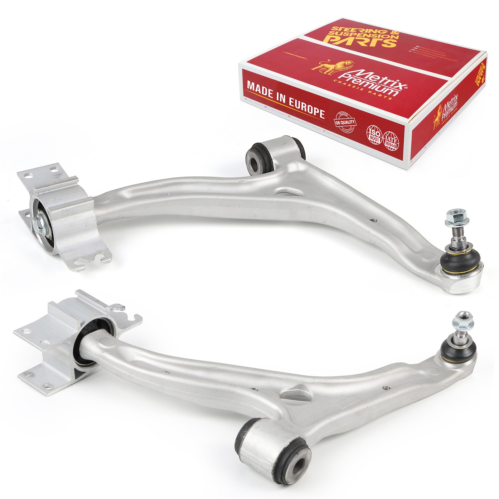 Front Lower Control Arm w Ball Joint Set for 13-19 Mercedes-Benz B250 CLA250