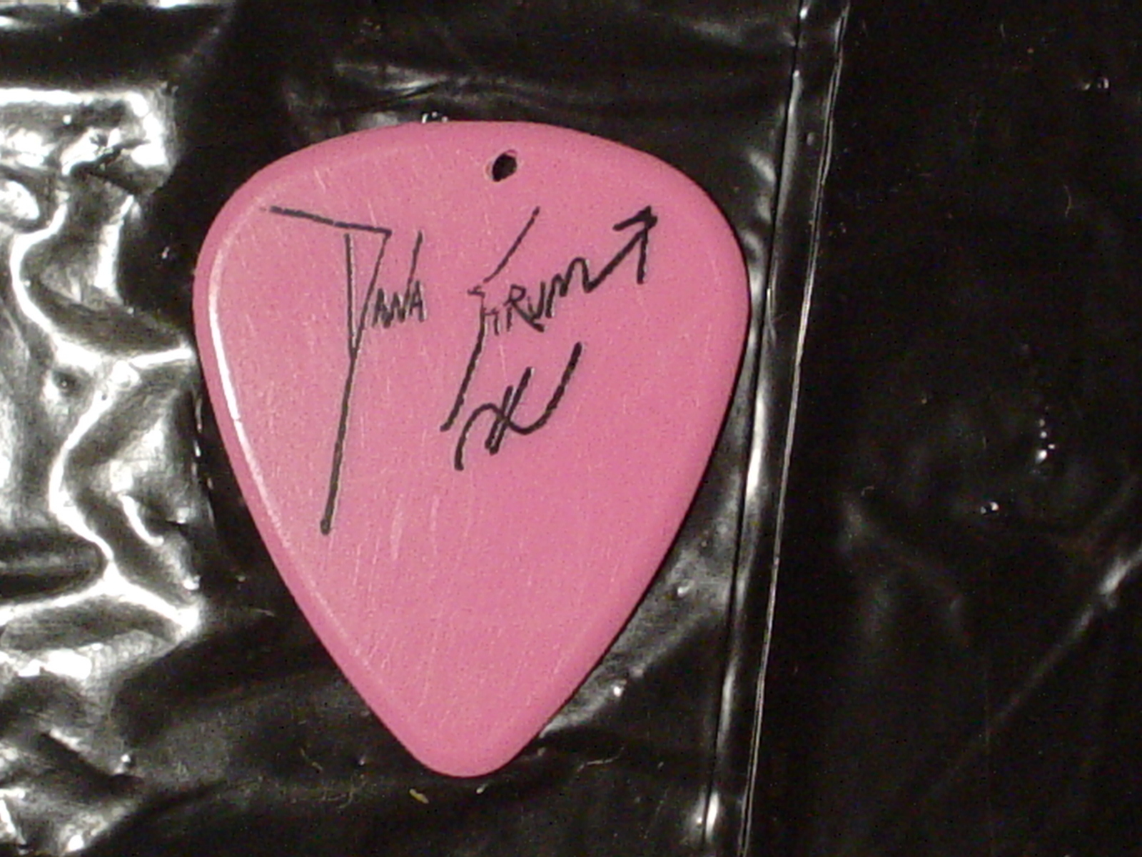 VINNIE VINCENT INVASION Dana Strum of SLAUGHTER Signature 80's Tour GUITAR PICK