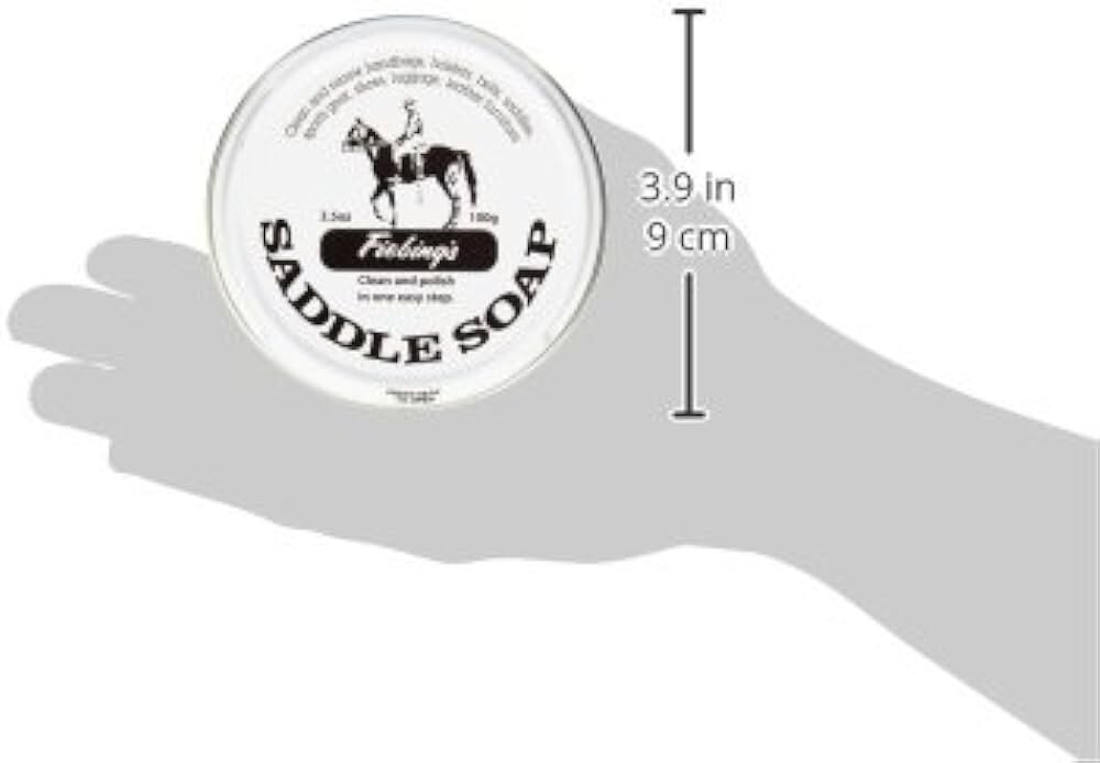Fiebing's Saddle Soap Leather Cleaner WHITE 3.5oz